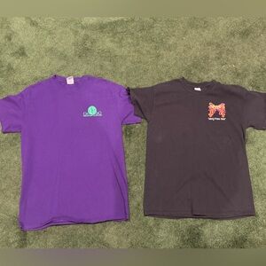Mardi Gras Tees x 2, Women’s M